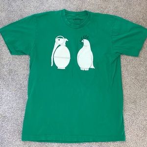 Threadless Peace and Hate Green T-Shirt - Size L